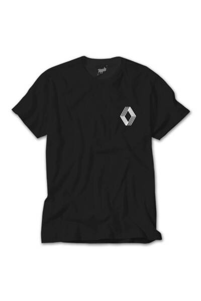 CrowsGate Renault Logo Black T-Shirt