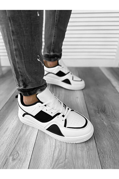 dehaine Men's casual sneakers, white, R923