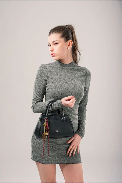 ÇÇS Black Women's Hand and Shoulder Bag 18035
