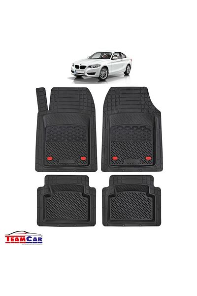 TEAMCAR ® Covorașe auto tip tavă compatibile cu BMW Seria 2 F22 Coupe (2014–2021)
