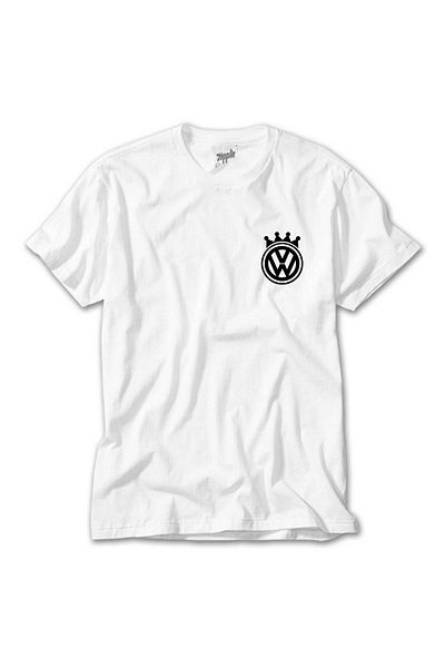 Z zepplin Tricou alb cu logo Volkswagen King