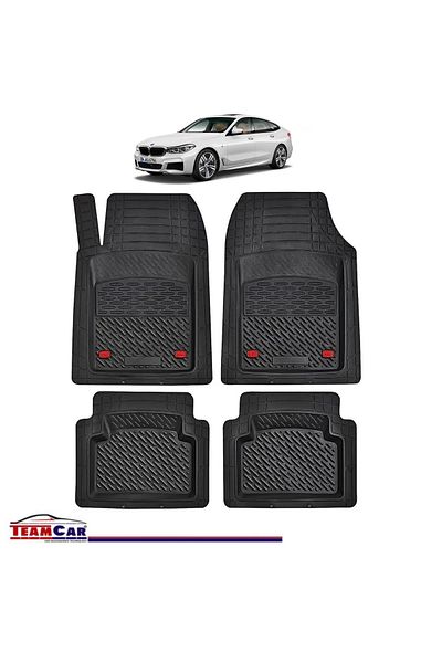 TEAMCAR ® Car Mats Tray Type Compatible Bmw 6 Series Gt G32 Gran Turismo (2017–2025)