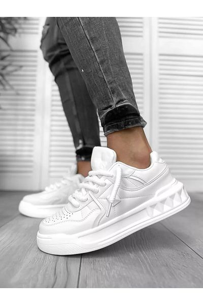 dehaine Men's sneakers, casual, VLT, white, 086