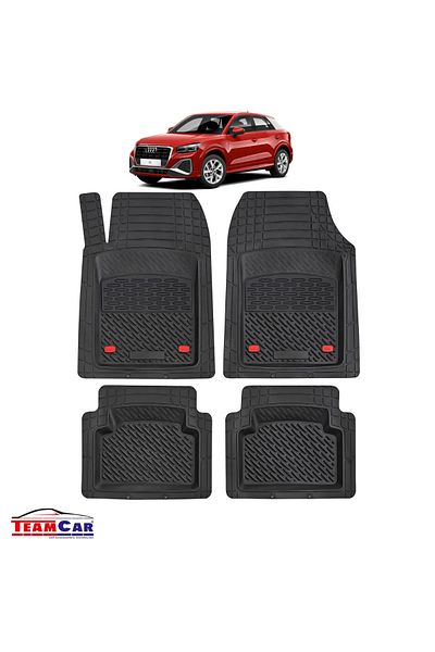 TEAMCAR Covorașe auto tip tavă compatibile cu Audi Q2 Ga SUV (2016–2025)
