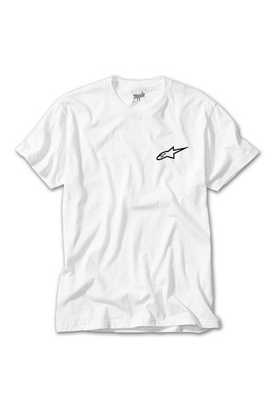 Z zepplin Tricou cu logo Alpinstars negru alb