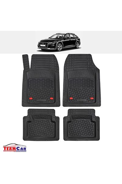 TEAMCAR Covorașe auto tip tavă compatibile cu Audi A6 C8 Allroad (2019–2025)