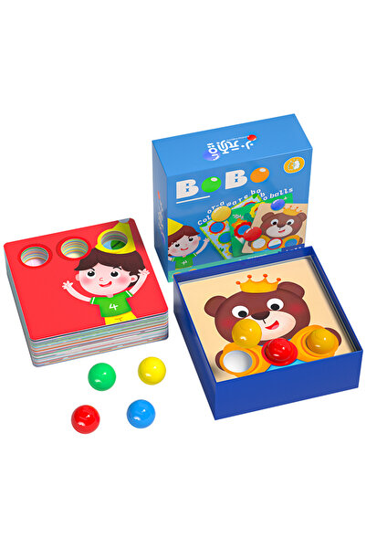 Picodino Jucarie educativa pentru copii, Mingea Bobo pentru potrivire culori,...