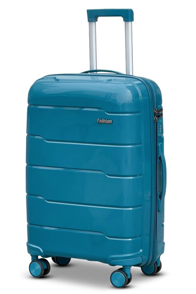 ZAAPPY Lightweight Pp 24 Inch [20-25kg] Spinner Wheel, Hard Shell, Unbreakable Luggage