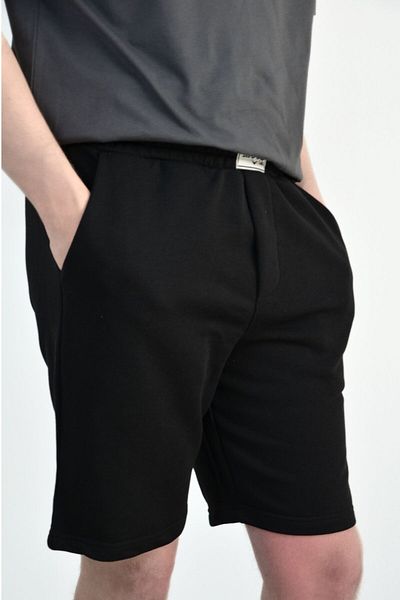 Mood Lab Ανδρικό σορτς χακί Comfort Fit & Bermuda
