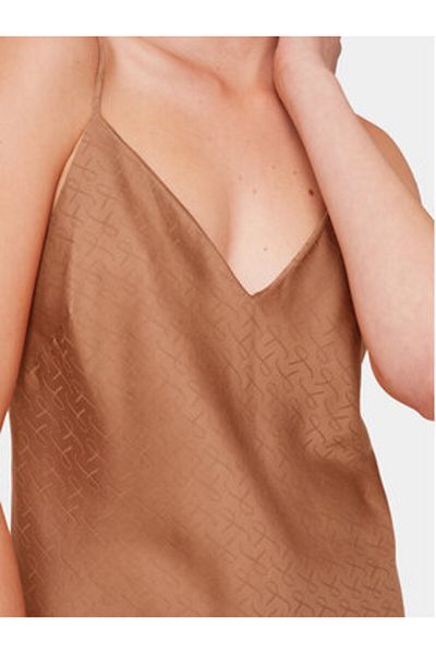 Triumph Cămașă de noapte pentru femei 10218278 SILKY SENSUALITY J NDW 01 X Maro