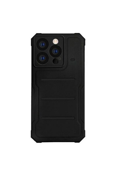 OEM Husa Carcasa Stone Anti-Soc Compatibila iPhone 13 Pro 6.1 inches negru