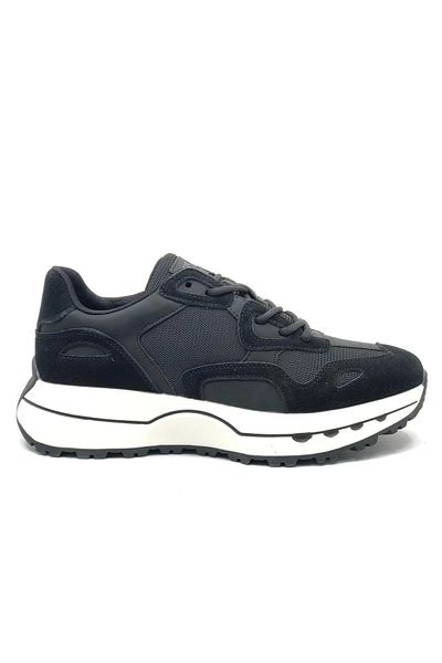 Lufian Graham Sneaker Men's Leather Shoes Black 111230268