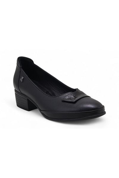 Venüs 2312531 Leather Heeled Women's Shoes