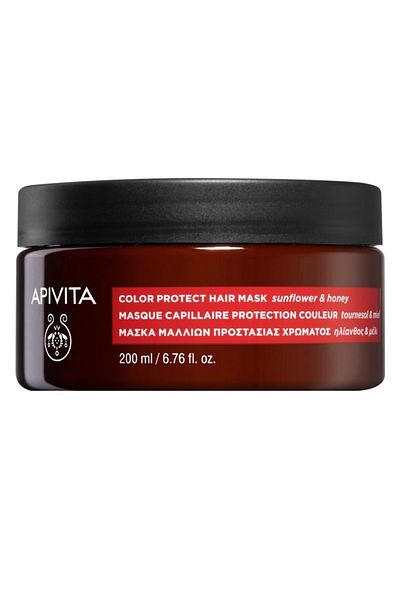 Apivita Μάσκα μαλλιών με ηλιέλαιο και μέλι, Apivita, 200 ml