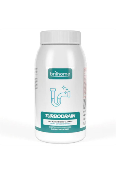 Chogan Turbodrain - Granule pentru desfundat scurgerile superconcentrat, BRILHOME, CHOGAN