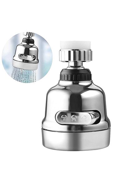 storeks 3 Function Chrome Swivel Faucet Head ( 336336 )