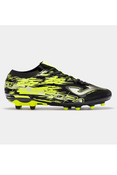 Joma Super Copa 2201 Men's Black Green Football Cleats Supw2201Fg