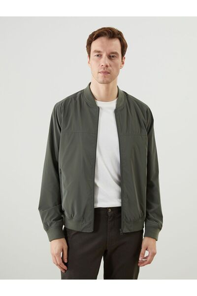 LC Waikiki Lcwaikiki Classic Khaki College Collar Men's Jacket