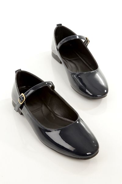 PAYZİN '' Nükhet'' Ballerina Round Toe Closed Helmet Flat Sole Orthopedic New Season