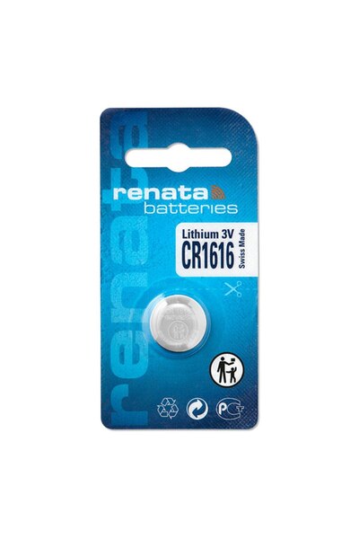 RENATA Renata CR1616 Lithium 3V Swiss Made Battery - 1 Piece