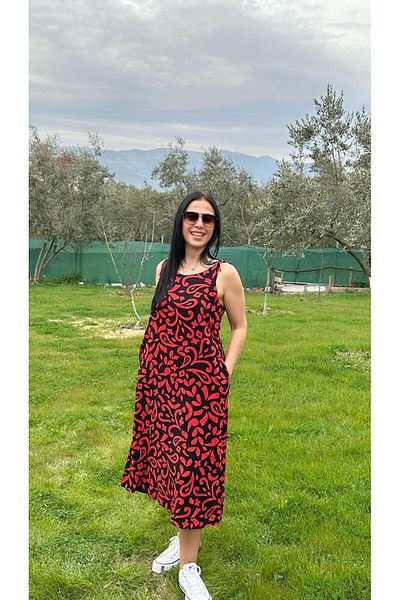 KTY TR Women's rope strap dress