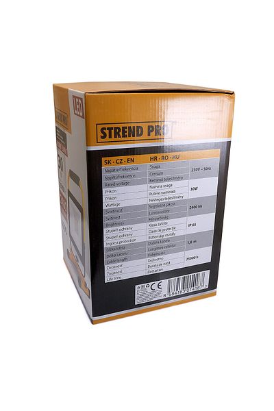 Strend Pro Proiector lucru, LED SMD, cu stativ, 30 W, 2400 lm, IP65, Strend Pro