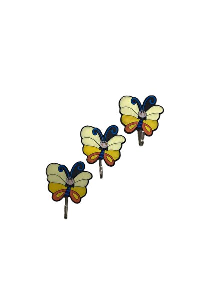 BGA çocuklar için renkli dekoratif duvar askılık banyo mutfak havlu elbise an...