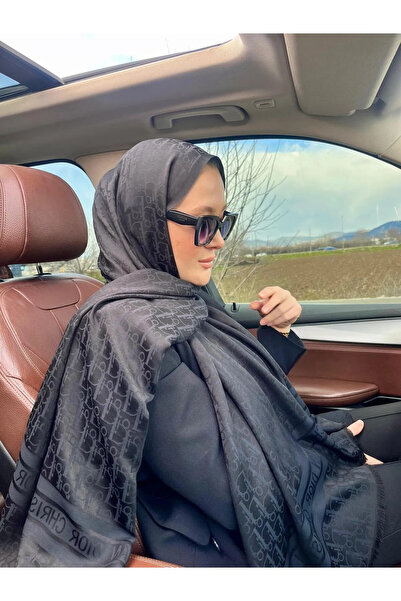 CUOCA LOUNGE Ithal çift taraflı kaşmir ipek şal