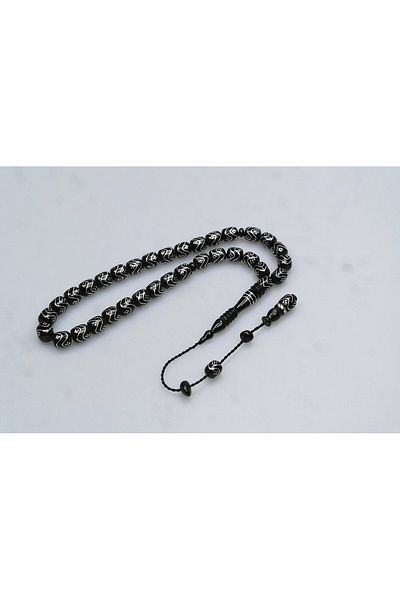 Skygo Oltu Stone Double Zigzag Wire Processing Rosary