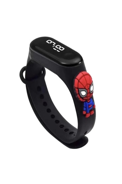 Genel Markalar DİJİTAL DOKUNMATİK LED EKRAN SU GEÇİRMEZ FİGÜRLÜ ÇOCUK KOL SAA...