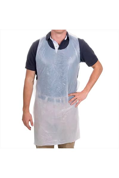 OEM Sorturi Impermeabile de unica folosinta din HDPE, alb, 71x120 cm, Set 100 bucati