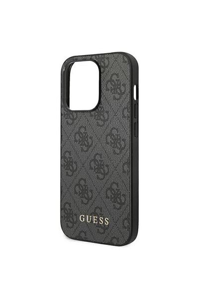 Guess Husa 4g Metal Gold Logo Iphone 15 Pro Max Gri