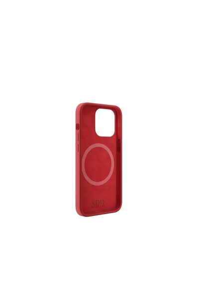 NEXT ONE NOA MagSafe compatible silicone protective case for iPhone 13 Pro (2021), Red
