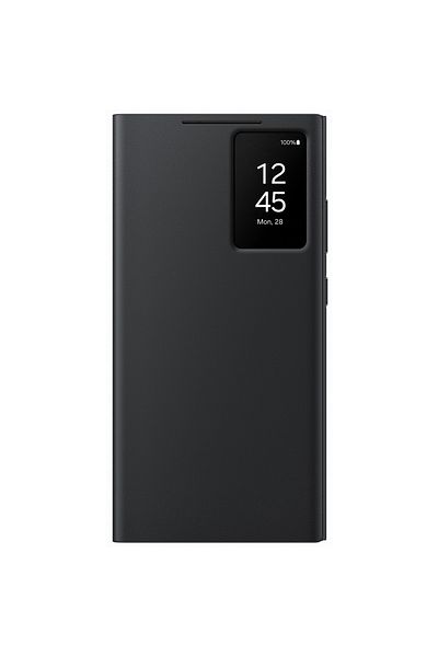 Samsung Samsung Original Smart View Wallet Cover Samsung Galaxy S24 Ultra Black