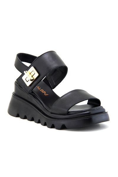 ALBİNİ Albini 10401 Genuine Leather Women's Sandals