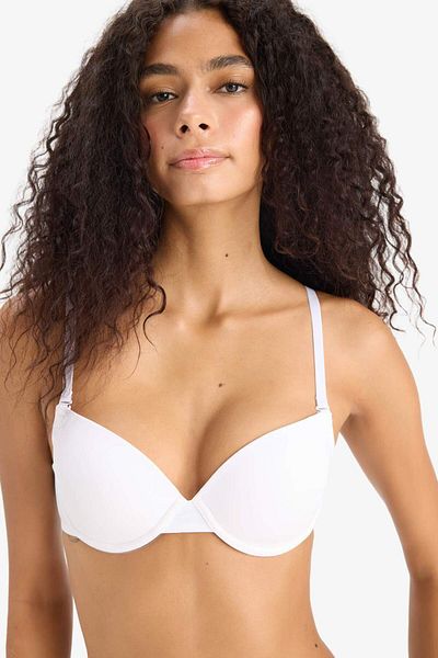 DeFacto Micro căptușit Full Push Up Underwire Tricou Bra-Fall in Love F6345AX25HS