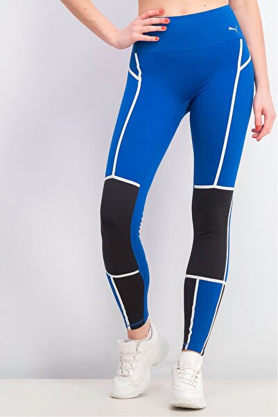 Puma Womens Powershape Legging, True Blue and Black