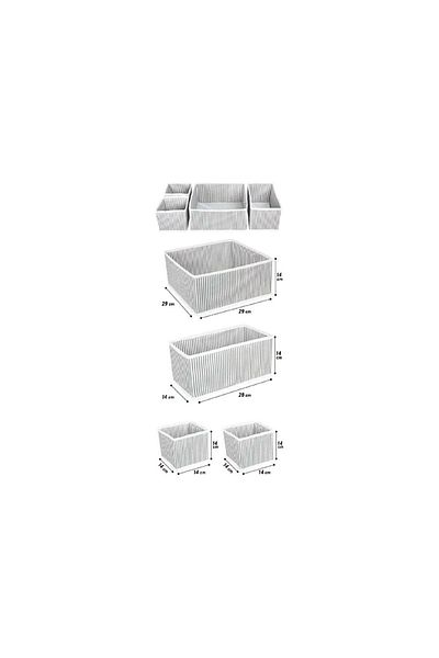 Findit Drawer Organize Box Set Organizer Set of 4 (2818)