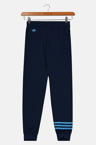 adidas Kids Boy Sportwear Fit Drawstring Track Pants, Navy