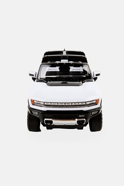 Rastar سيارة GMC Hummer EV RC 1/16، بيضاء