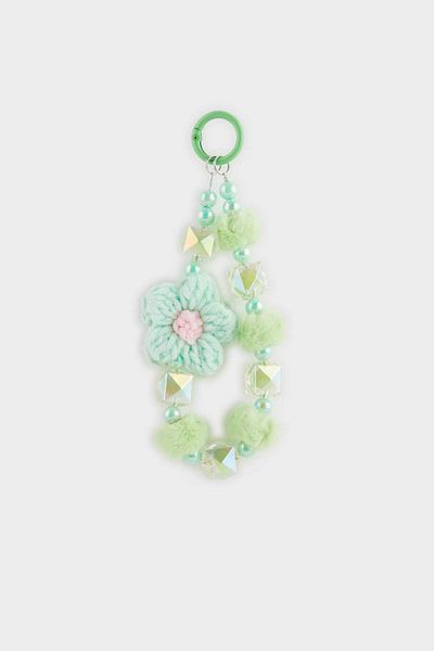DeFacto Women's Floral Charm Keychain E9713Axns