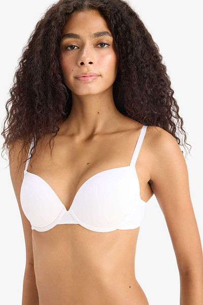 DeFacto Sutien cu sârmă fără umplutură acoperit cu micro-Fall in Love F6348AX25HS