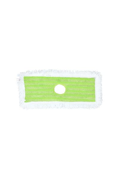 Generic HONEY BEE Rectangular Replacement Flat Mop Head Green and White 200D.288F