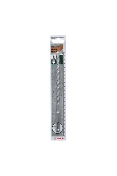 Generic مثقاب مطرقة SDS Plus متين على شكل مزمار من بوش، فضي، 8 × 210 مم، JE2 609 255 514