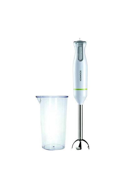 Generic KENWOOD 600W 2-Programmes Turbo Pulse Hand Blender White and Silver 600ml OWHBM02.001WH