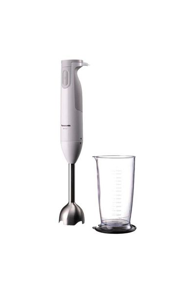 Generic Panasonic 600W One-Touch Operation 4-Blade Hand Blender White and Grey MX-GS1WTZ