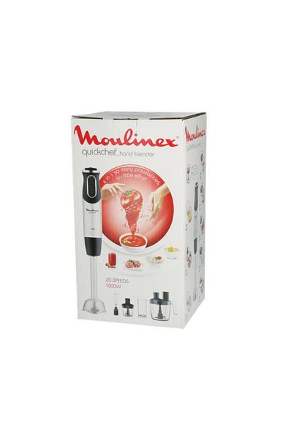 Generic Moulinex 1000W Quickchef Hand Blender 800ml Silver and Black