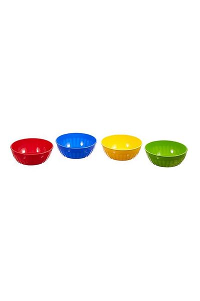 Generic وعاء حبوب للأطفال من أرو، 4 قطع، خالٍ من مادة BPA، آمن للاستخدام في غسالة الأطباق، ألوان متنوعة، 473 مل، 29244