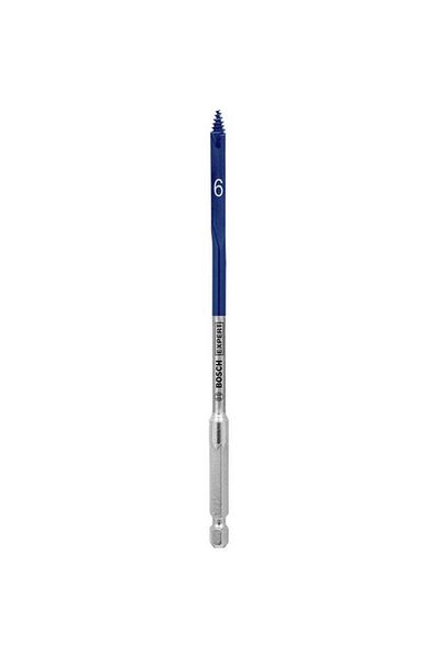 Generic مثقاب بوش الخبير السريع ذاتي القطع باللونين الفضي والأزرق، مقاس 6 × 152 مم، JE2 608 900 309