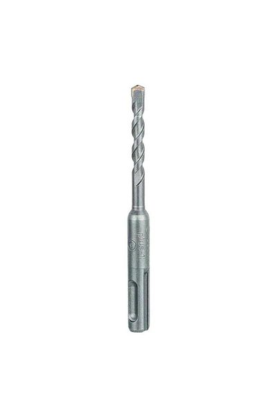 Generic BOSCH SDS Plus-1 Break-Resistant U-Shaped Metal Hammer Drill Bit Grey 6 x 110mm